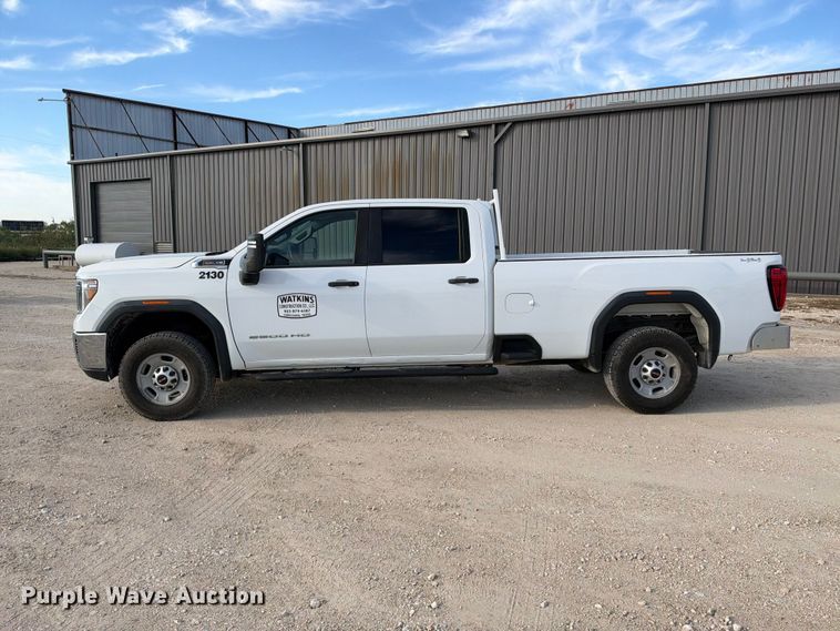 image for item FN3767 2021 GMC Sierra 2500 4X4 Crew Can pickup truck