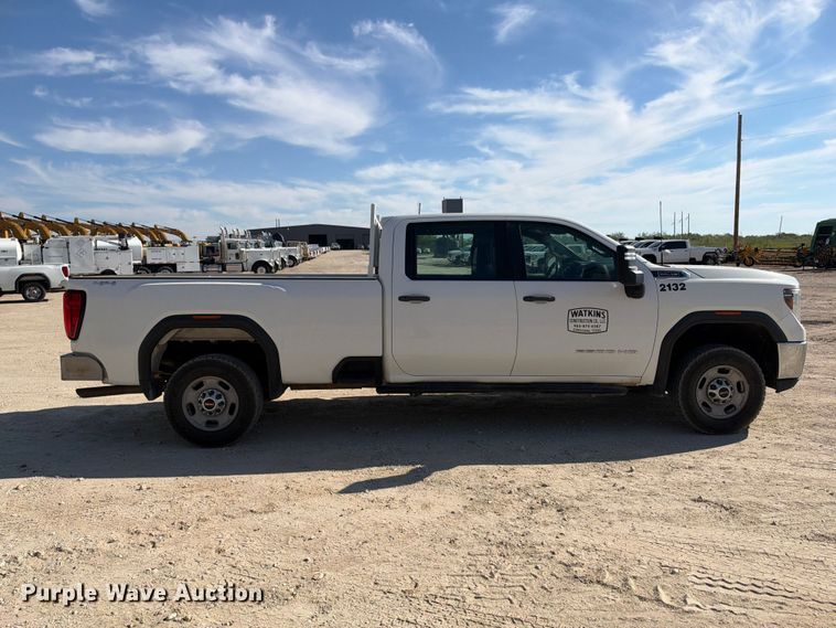 image for item FN3768 2021 GMC Sierra 2500 4X4 Crew Cab pickup truck