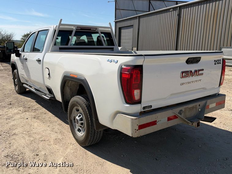 image for item FN3768 2021 GMC Sierra 2500 4X4 Crew Cab pickup truck