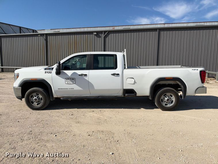image for item FN3768 2021 GMC Sierra 2500 4X4 Crew Cab pickup truck