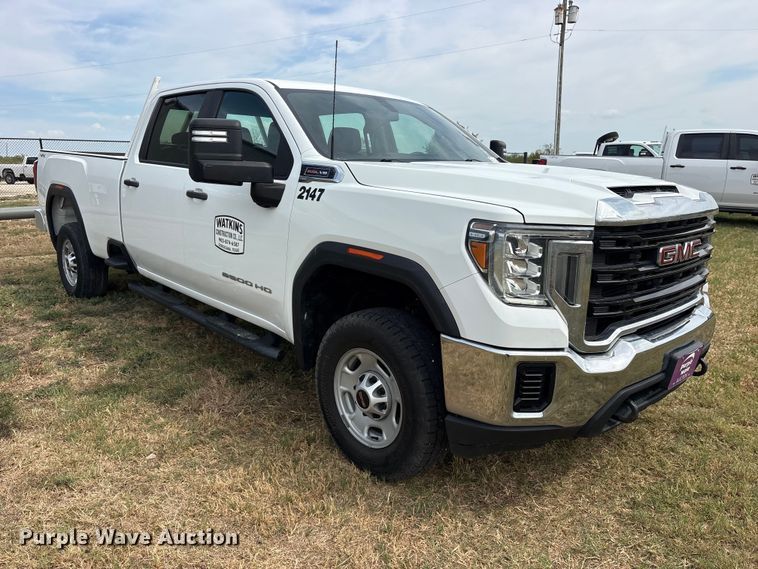 image for item FN3769 2021 GMC Sierra Crew Cab pickup truck