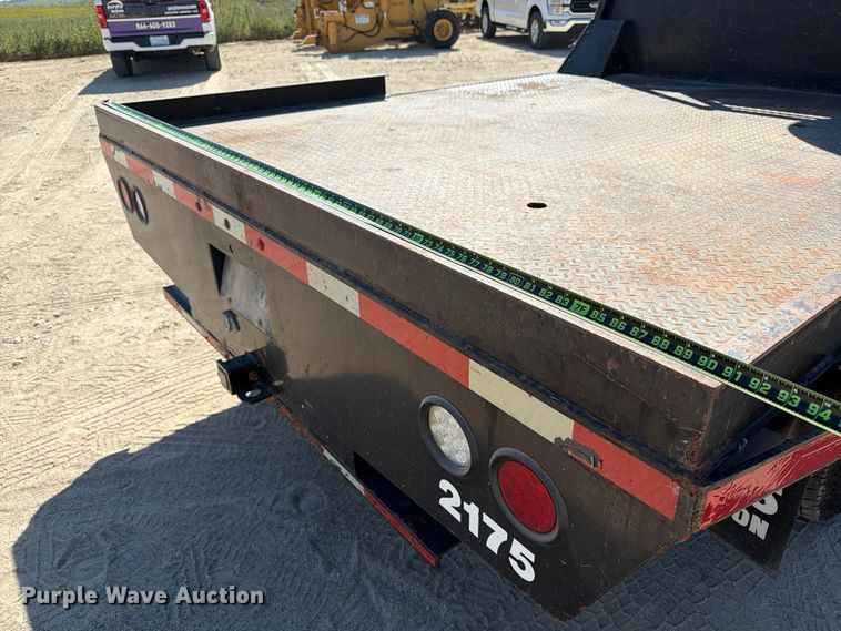 image for item FN3781 2021 GMC Sierra 3500HD 4X4 Crew Cab flatbed pickup truck