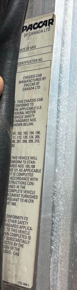 image for item FN3784 2012 Peterbilt 337 fuel / lube truck
