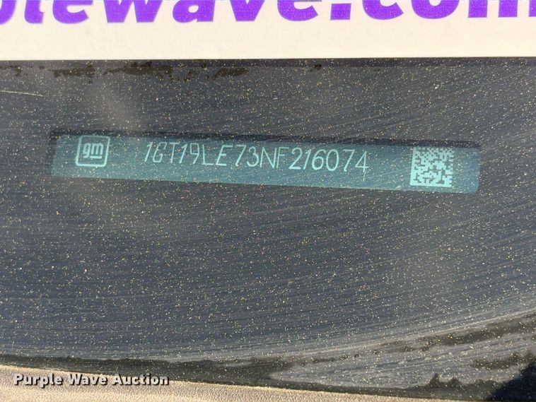 image for item FN3791 2022 GMC Sierra 2500 4X4 Crew Cab pickup truck