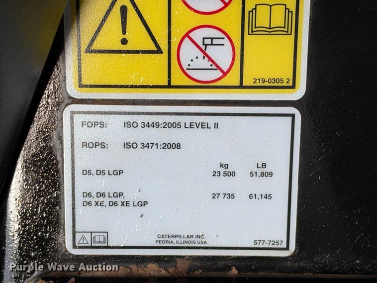 image for item FN3793 2024 Caterpillar D6 LGP VP dozer