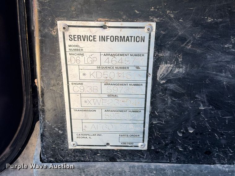 image for item FN3794 2024 Caterpillar D6 LGP VP dozer