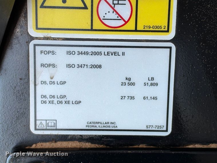 image for item FN3794 2024 Caterpillar D6 LGP VP dozer