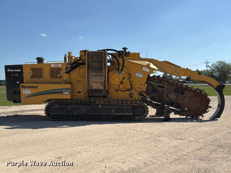 image for item FN3797 2014 Vermeer T855 Commander 3 trencher