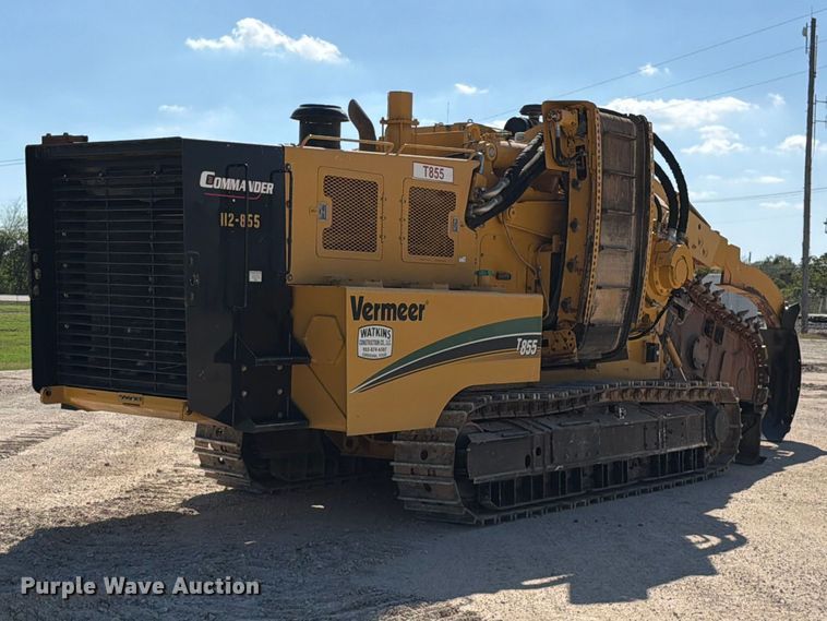 image for item FN3797 2014 Vermeer T855 Commander 3 trencher