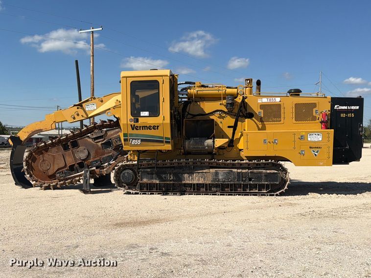 image for item FN3797 2014 Vermeer T855 Commander 3 trencher