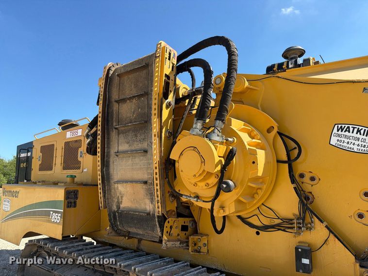 image for item FN3797 2014 Vermeer T855 Commander 3 trencher