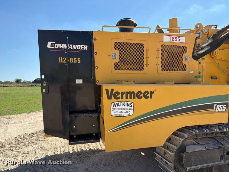 image for item FN3797 2014 Vermeer T855 Commander 3 trencher