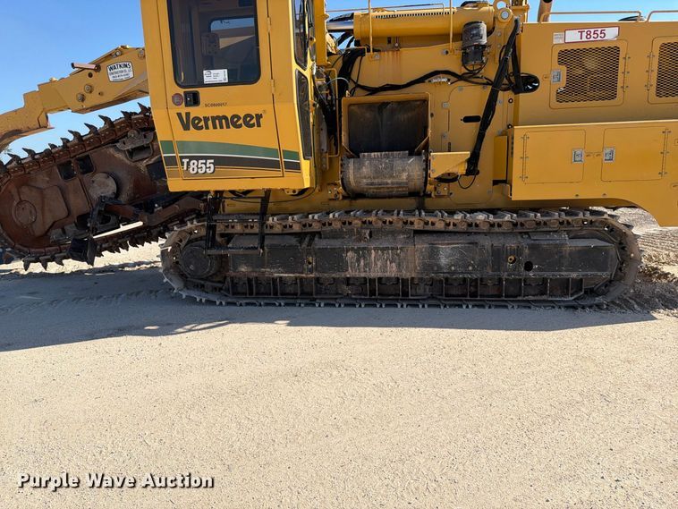 image for item FN3797 2014 Vermeer T855 Commander 3 trencher