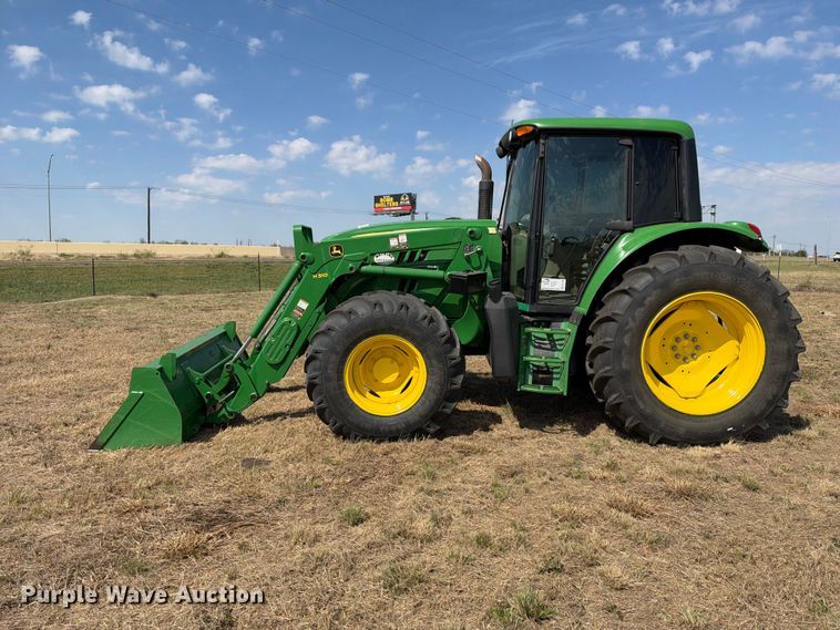 image for item FN3799 2015 John Deere 6125M MFWD tractor