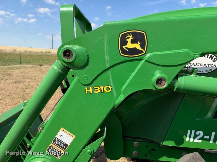 image for item FN3799 2015 John Deere 6125M MFWD tractor
