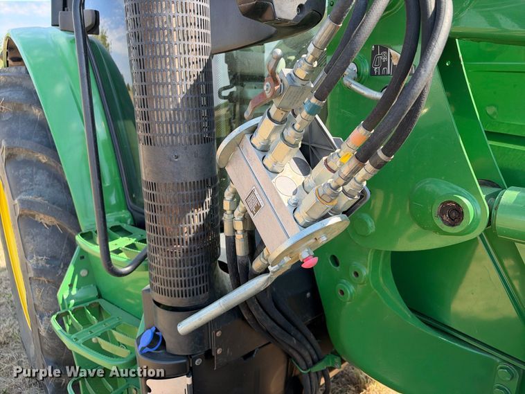 image for item FN3799 2015 John Deere 6125M MFWD tractor