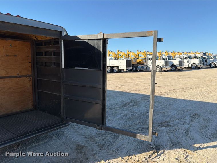 image for item FN3800 2017 Delta Manufacturing, Inc. livestock trailer