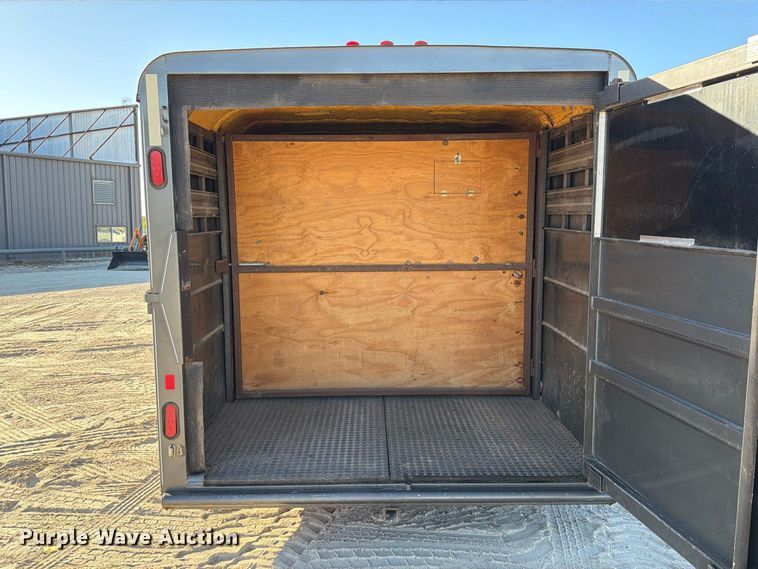 image for item FN3800 2017 Delta Manufacturing, Inc. livestock trailer