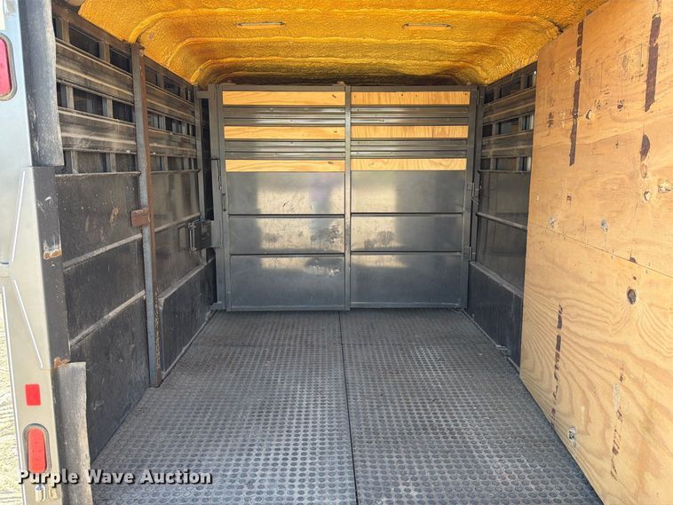 image for item FN3800 2017 Delta Manufacturing, Inc. livestock trailer
