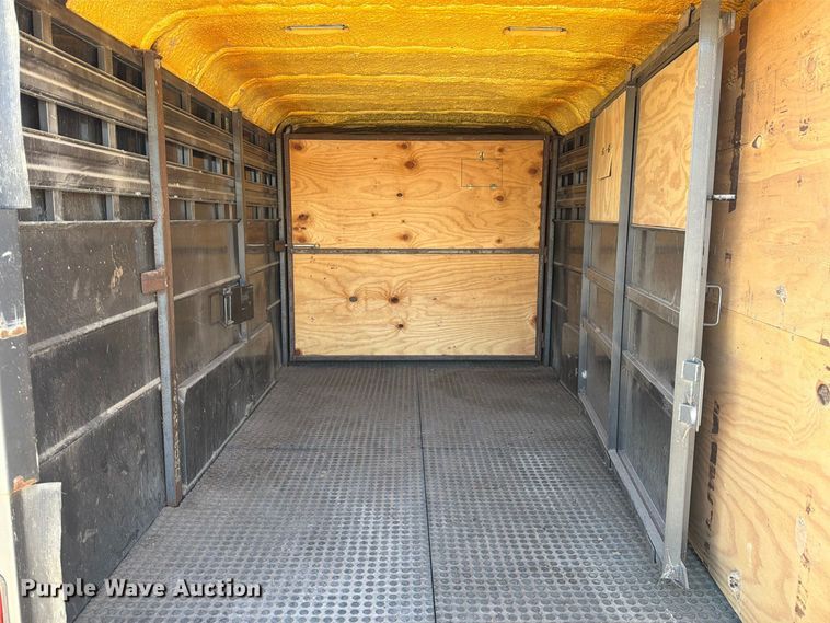 image for item FN3800 2017 Delta Manufacturing, Inc. livestock trailer