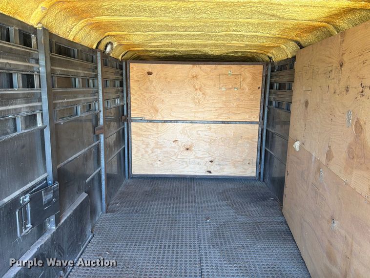 image for item FN3800 2017 Delta Manufacturing, Inc. livestock trailer