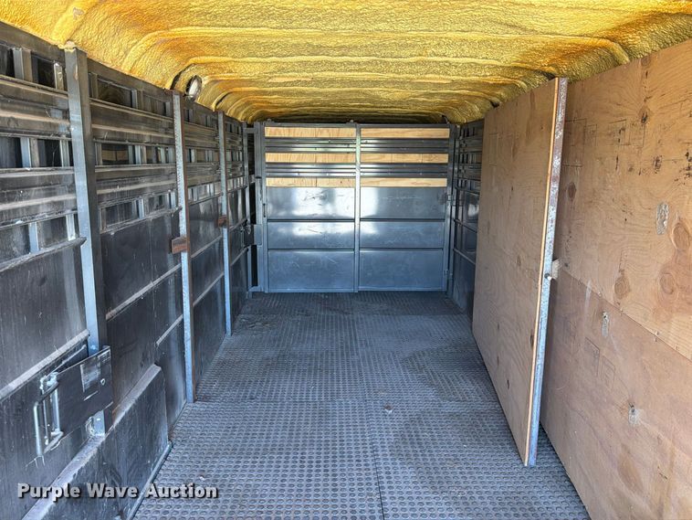 image for item FN3800 2017 Delta Manufacturing, Inc. livestock trailer