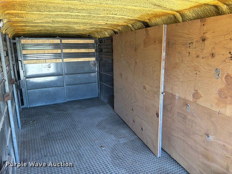 image for item FN3800 2017 Delta Manufacturing, Inc. livestock trailer