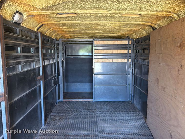 image for item FN3800 2017 Delta Manufacturing, Inc. livestock trailer