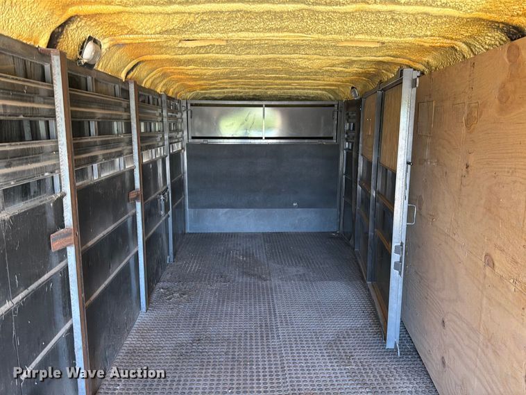 image for item FN3800 2017 Delta Manufacturing, Inc. livestock trailer