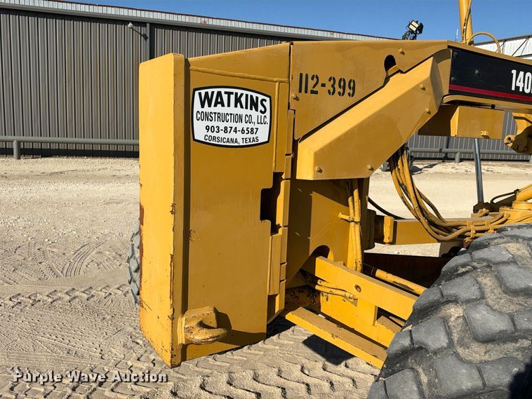 image for item FN3803 2005 Caterpillar 140H motor grader