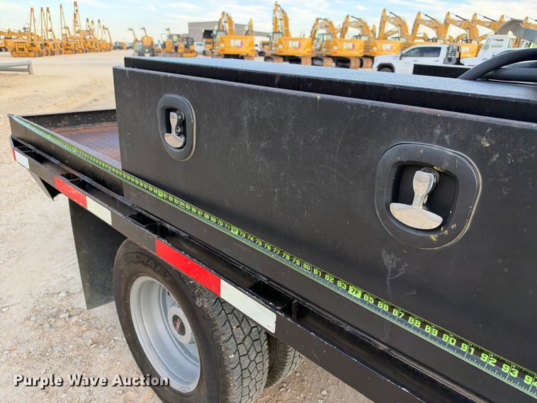 image for item FN3807 2021 GMC Sierra 3500 4X4 Crew Cab flatbed pickup truck