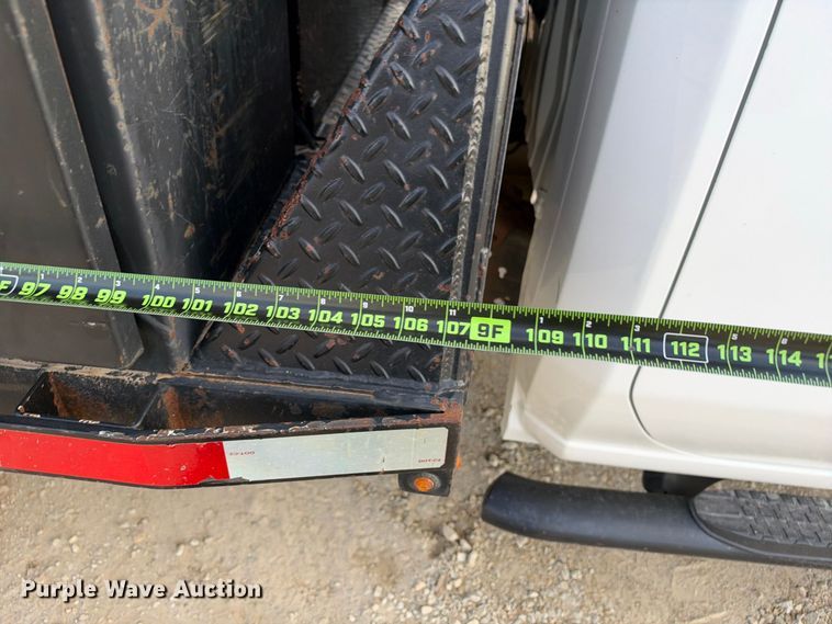 image for item FN3807 2021 GMC Sierra 3500 4X4 Crew Cab flatbed pickup truck