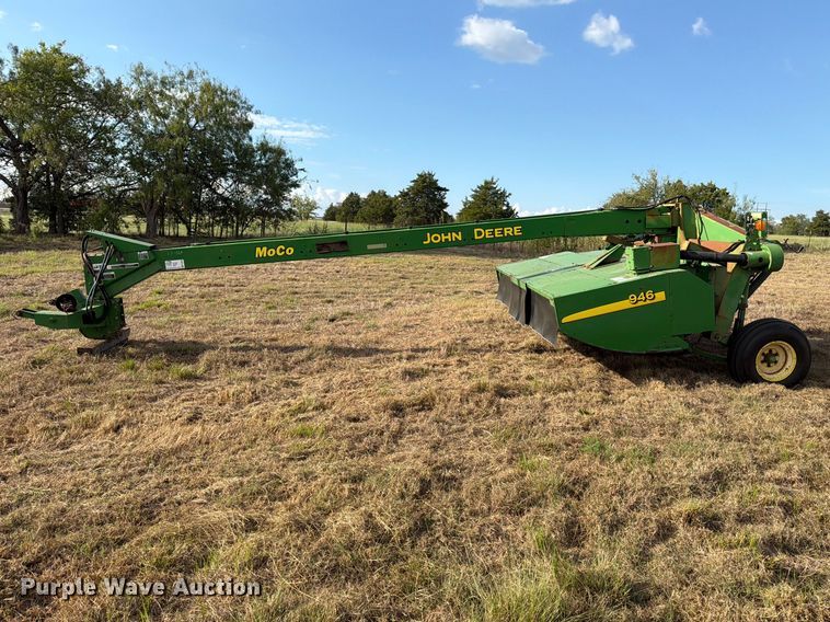 image for item FN3809 2002 John Deere 946 swather / windrower