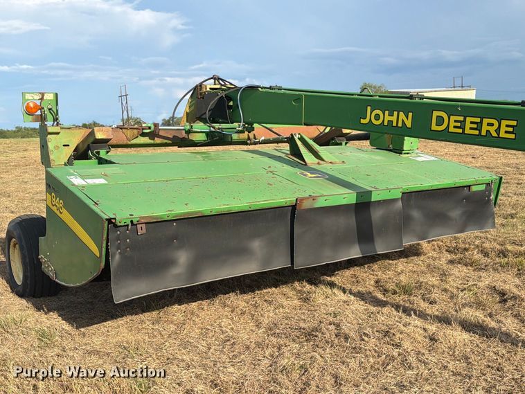 image for item FN3809 2002 John Deere 946 swather / windrower