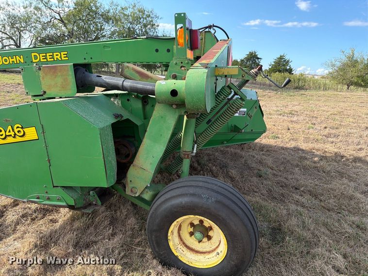 image for item FN3809 2002 John Deere 946 swather / windrower