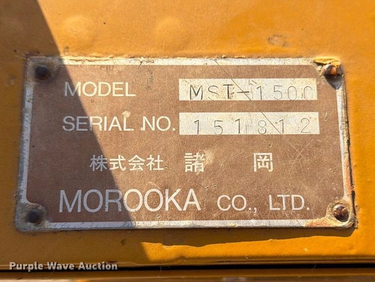 0 Morooka MST1500