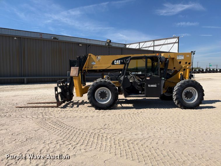 image for item FN3820 2013 Caterpillar TL1055C telehandler