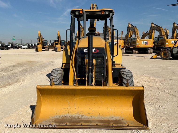 image for item FN3829 2022 Caterpillar 415 4X4 backhoe