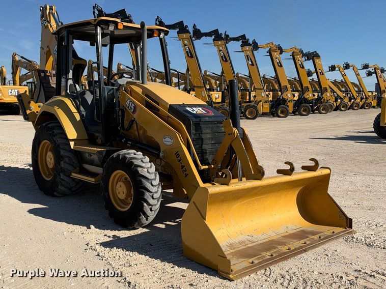 image for item FN3829 2022 Caterpillar 415 4X4 backhoe