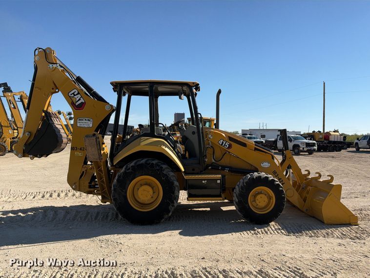 image for item FN3829 2022 Caterpillar 415 4X4 backhoe