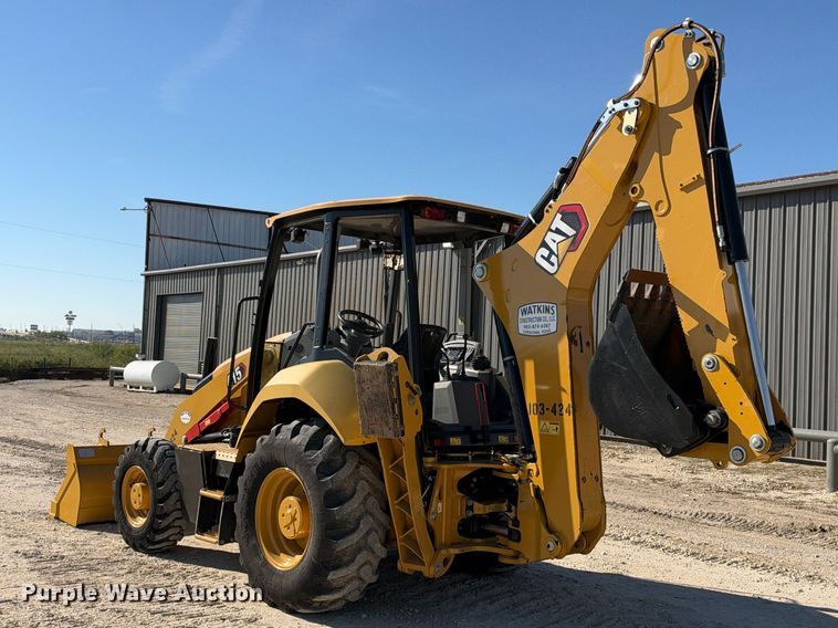 image for item FN3829 2022 Caterpillar 415 4X4 backhoe