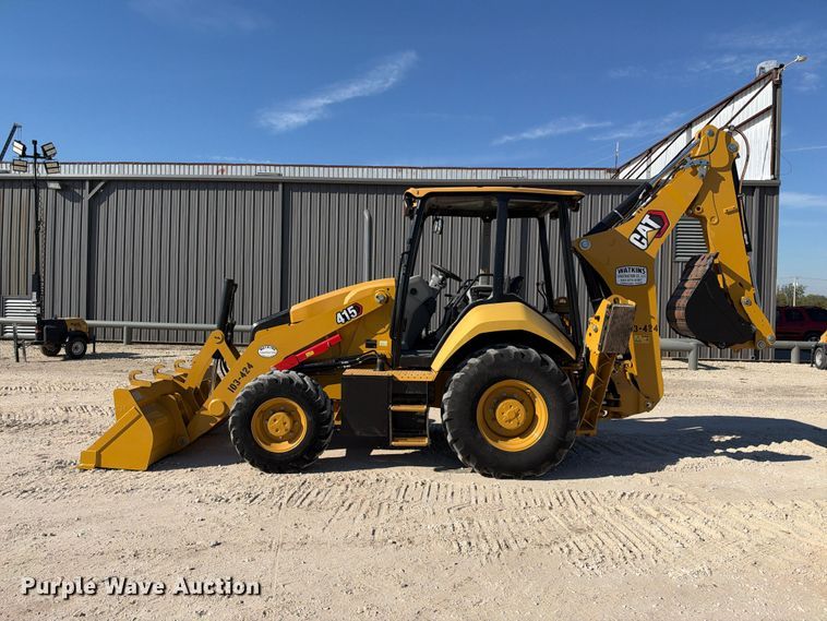 image for item FN3829 2022 Caterpillar 415 4X4 backhoe