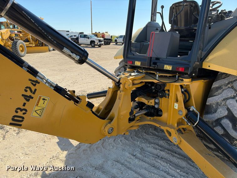 image for item FN3829 2022 Caterpillar 415 4X4 backhoe