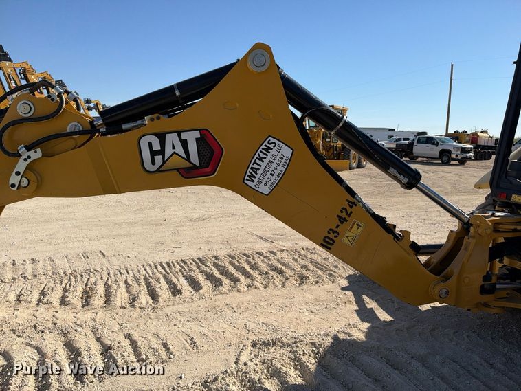 image for item FN3829 2022 Caterpillar 415 4X4 backhoe