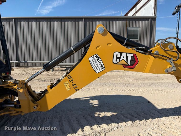 image for item FN3829 2022 Caterpillar 415 4X4 backhoe