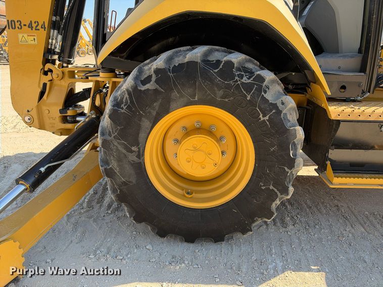 image for item FN3829 2022 Caterpillar 415 4X4 backhoe