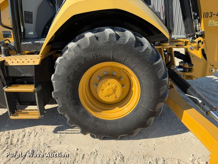 image for item FN3829 2022 Caterpillar 415 4X4 backhoe