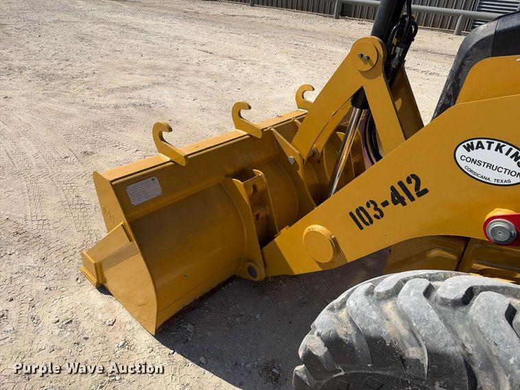 image for item FN3830 2022 Caterpillar 415 4X4 backhoe