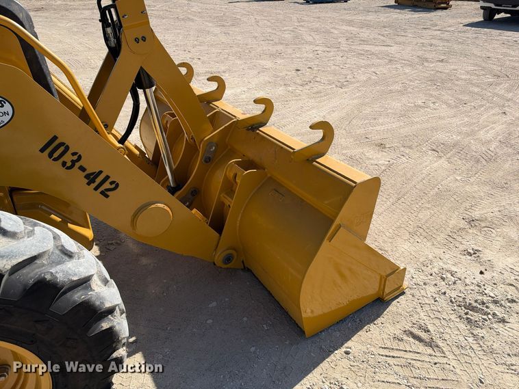 image for item FN3830 2022 Caterpillar 415 4X4 backhoe