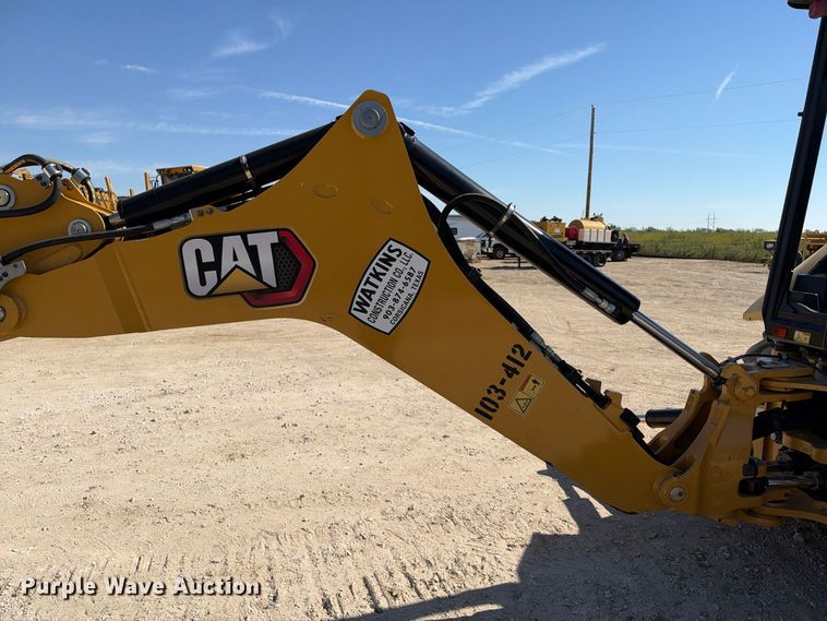 image for item FN3830 2022 Caterpillar 415 4X4 backhoe
